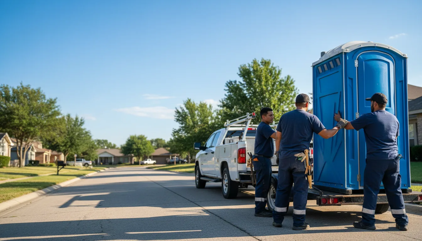 Portable Toilet Rental in Prairie City, IL near me